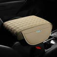 thumbnail image 2 of Dvruxg Car Center Console Cover - Leather Pad, Auto Armrest with Added Storage Bag Personalized Elbow Pad for SUVs and Trucks, 2 of 5