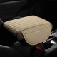 thumbnail image 1 of Almohadilla de cuero para consola central de coche, funda para reposabrazos de coche, alfombrilla para reposabrazos con bolsa de almacenamiento, coderas clásicas personalizadas, almohadillas para braz, 1 of 6
