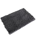 thumbnail image 2 of Ikeay Rug Clearance! Soft Shaggy Non Slip Absorbent Bath Mat Bathroom Shower Rugs Carpet Grey, Mat, 2 of 3