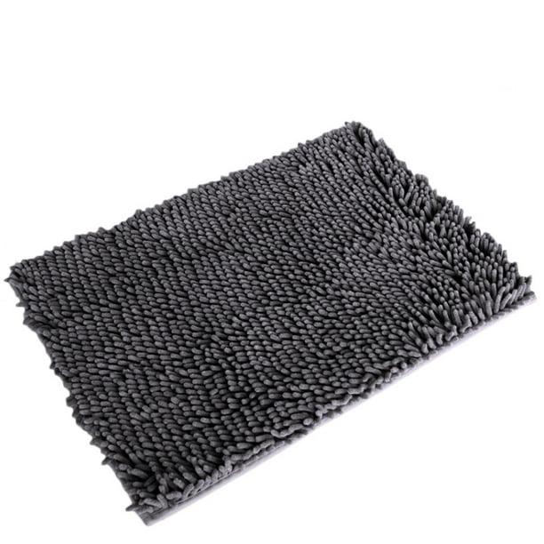 Soft Shaggy Non Slip Absorbent Bath Mat Bathroom Shower Rugs Carpet