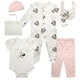 thumbnail image 1 of Set de Ropa para Bebé Disney Minnie Mouse 7 Piezas para Recién Nacidos 0-3 Meses, 1 of 7