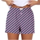 thumbnail image 2 of Puntoco Pantalones cortos de algodón para mujer, informales, de primavera y verano, cómodos, con cintura elástica, pantalones cortos con estampado de nueva moda para mujer, 2 of 5