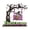 A, variant on B Halloween Wooden Rocking Swing Pumpkin Ghost Desk Decor