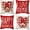 -, variant on Valentines Day Pillow Covers 18X18 Set of 4 Valentine''s Decor Buffalo Plaid Love Heart Throw Pillows Decorative Cushion Cases for Valentine Home Decorations