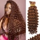 thumbnail image 1 of Trenzas de cabello humano MOTFIN Boho, 110 g, 60 cm, rizado, 3 paquetes, 1 of 8