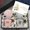 thumbnail image 1 of Juego de tazas de café Mr Mrs para pareja – juego de tazas de cerámica, regalo para cumpleaños, aniversario, boda, compromiso, día de San Valentín, 1 of 4