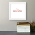 thumbnail image 5 of Gallery Pops Disney The Lion King - Logo Wall Art, White Framed Version, 12" x 12", 5 of 5