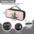 thumbnail image 7 of Jiueut Christmas Deer Stethoscope Storage Bag Stethoscope Case Kit for Nursing Student Stethoscope Carrying Case with Extra Room Stethoscope Bag with Carrying Handle, 7 of 7