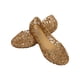 thumbnail image 1 of Sonducket Sandalias planas de gelatina transpirables para mujer, ligeras y elegantes para el día a día, zapatos cómodos, zapatos de gelatina Calzado dorado 39.1, 1 of 6