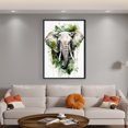 thumbnail image 2 of (4) Hilo Algodón Ecológico Bordado 11CT 3 Hebras Impresión Kit Serie Punto Cruz Elefante 50x70cm, 2 of 9