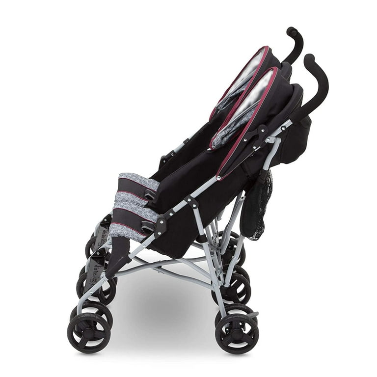 Jeep Scout Double Stroller Lunar Burgundy Walmart
