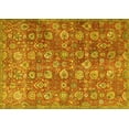 thumbnail image 1 of Ahgly Company Indoor Rectangle Persian Yellow Traditional Area Rugs, 8' x 10', 1 of 4