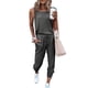thumbnail image 1 of Conjunto Deportivo Femenino PRETTYGARDEN Top sin Mangas y Pantalón con Cordón Talla M, 1 of 5