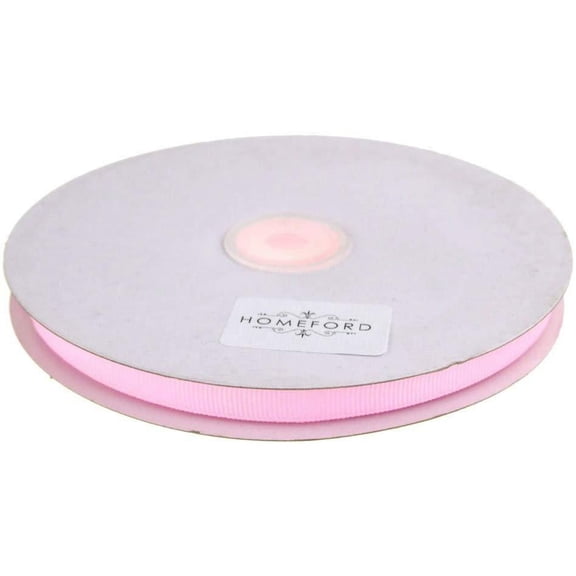 Solid Grosgrain Ribbon, 3/8-Inch, 50 Yards, Light Pink