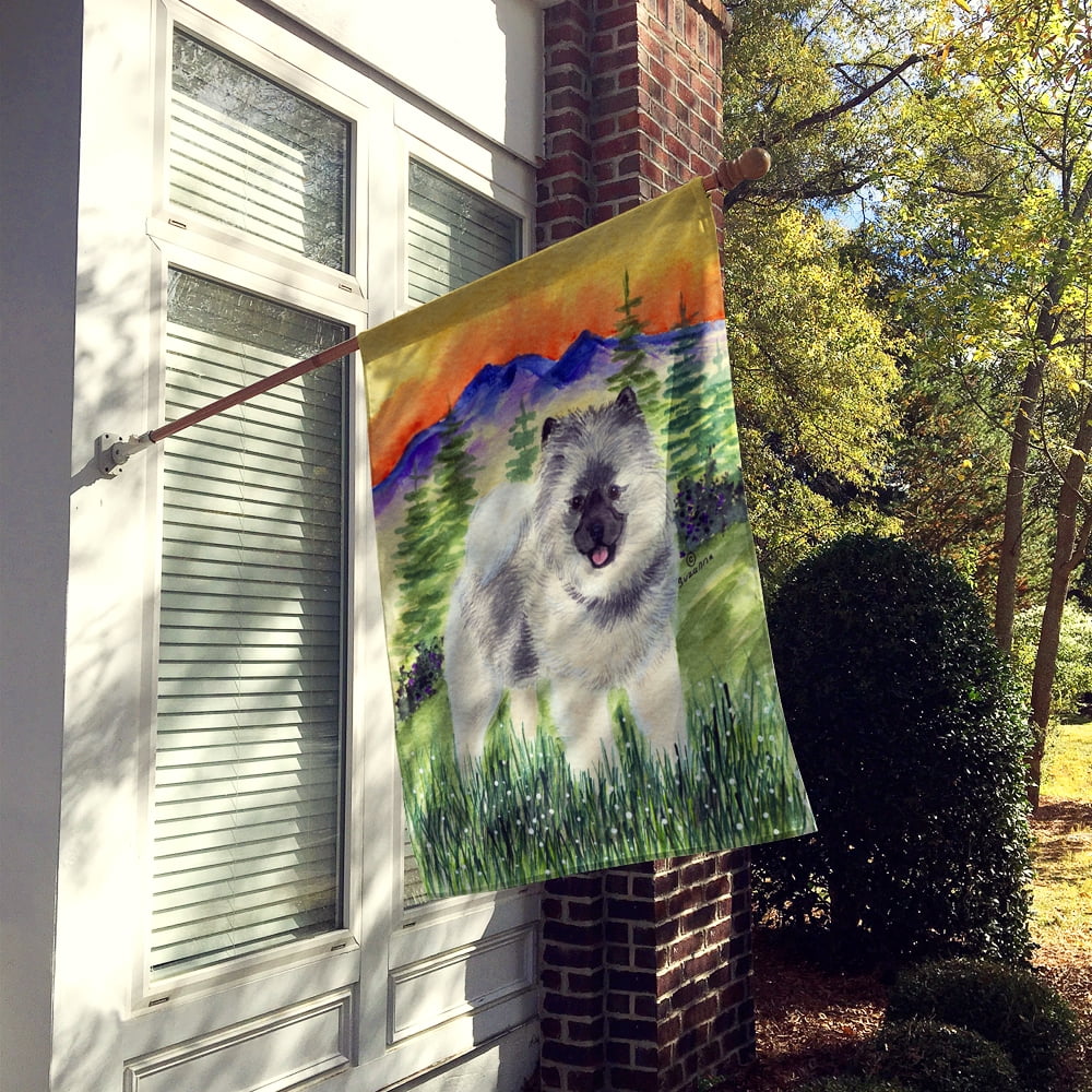 Caroline's Treasures SS8192-FLAG-PARENT Keeshond Flag, , multicolor