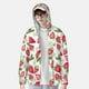thumbnail image 2 of Balery Strawberry1 Sudadera ligera de manga larga con capucha y protección solar UPF 50+ para hombre y mujer, ideal para pesca y running-Small, 2 of 7