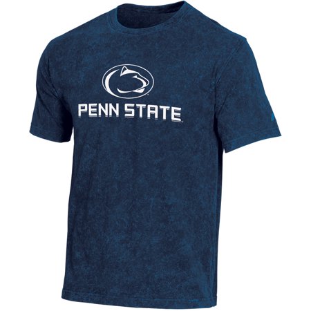 - Men's Russell Navy Penn State Nittany Lions Classic Fit Enzyme Wash T-Shirt