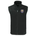 thumbnail image 2 of Men's Cutter & Buck Black Orlando City SC Big & Tall Charter Eco Recycled Full-Zip Vest, 2 of 3