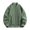 Army Green, variant on Mens Big and Tall Bomber Jacket Long Sleeve Zip Up Jacket Casual Outdoor Jacket for Fall Winter