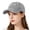 Grey, variant on Pure Cotton Washed and Coconut Tree Baseball Caps for Women Outdoor Embroidered Baseball Caps