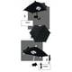 thumbnail image 3 of Soporte con ventosa para paraguas de teléfono | Soporte universal ajustable para teléfono móvil con sombra solar | Soporte para teléfono para exteriores contra sol y lluvia | Succión fuerte | 1 base, 3 of 4