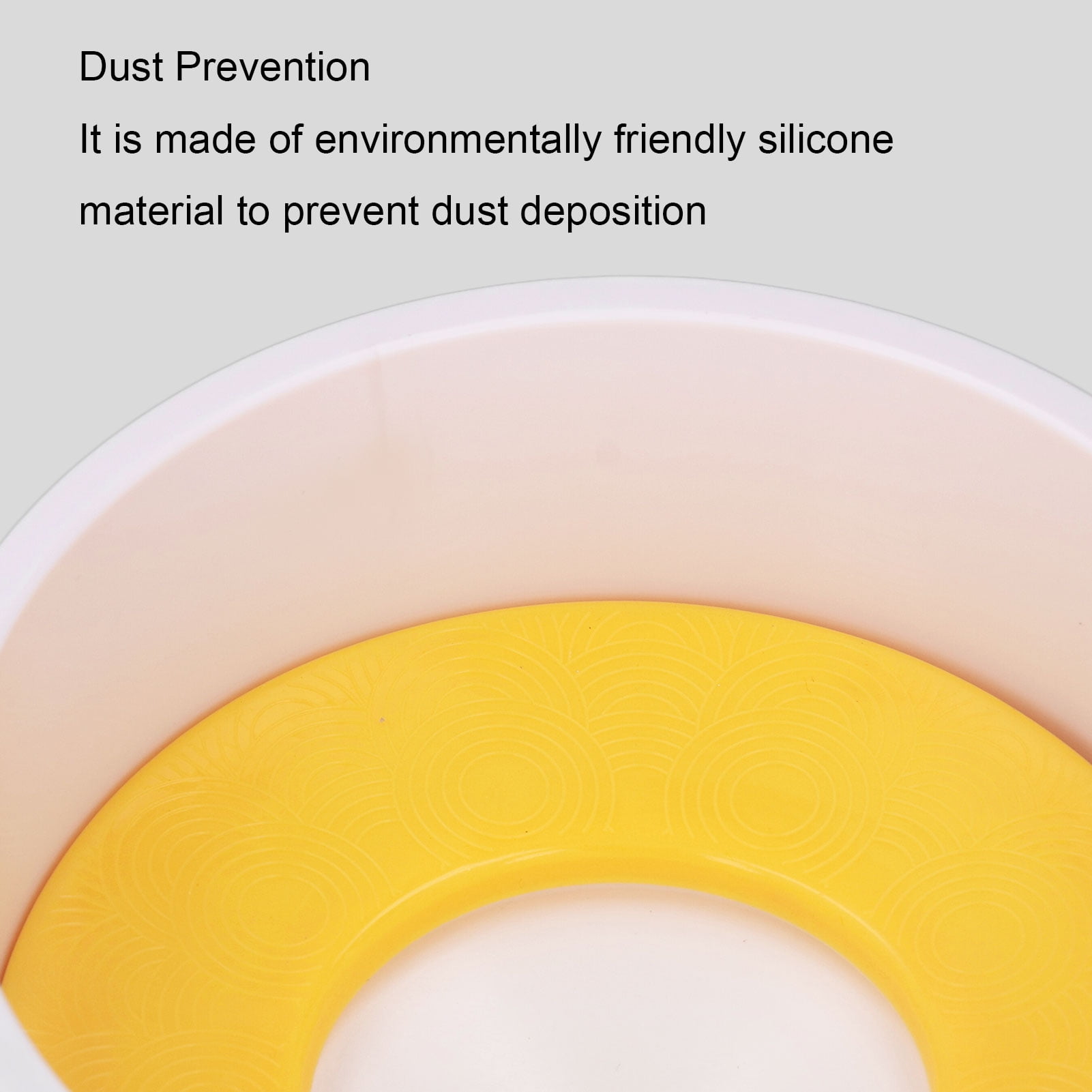 Nieyigj Premium Pet Slow Water Feeder Bowl, Splash Proof & Prevent Slip Raised Water Dispenser, Interactive Dog & Cat Slow Drinking Bowl, Bright Yellow (8.66 in / 22 cm)