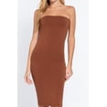 thumbnail image 2 of Moa Collection Women's Cotton Blend Midi Tube Dress  Soft & Stretchy Classic Comfort, 2 of 4