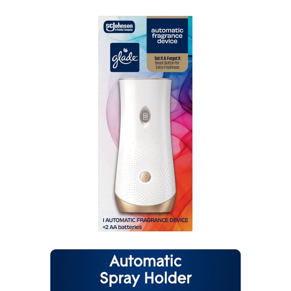 Glade Automatic Spray Holder, Battery-Operated Air Freshener Spray, 10.2 oz, 1 Count