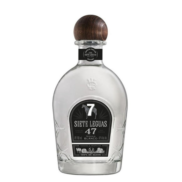 Tequila Siete Leguas Blanco 47 Fuerza del Alambique 700 Ml Siete Leguas Tequila, Blanco