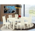 thumbnail image 2 of Pemberly Row 7-piece Wood Dining Room Set in Linen White, 2 of 6