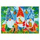 thumbnail image 1 of Cuadros Decorativos 5D DIY taladro redondo completo diamante pintura gnomos arte luminoso mosaico Kit 40x30cm Likrtyny embutido en tela, 1 of 9