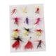 thumbnail image 1 of 12 piezas de plumas Jigs aparejos con mosca señuelos señuelos anzuelos shamjiam Ganchos de pesca, 1 of 9