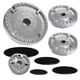 thumbnail image 1 of Cooker Hat Set Stove Lid Upgraded, Gas Hob Crown Cap, Gas Cap Fits Gas Stove Burners, 1 of 5