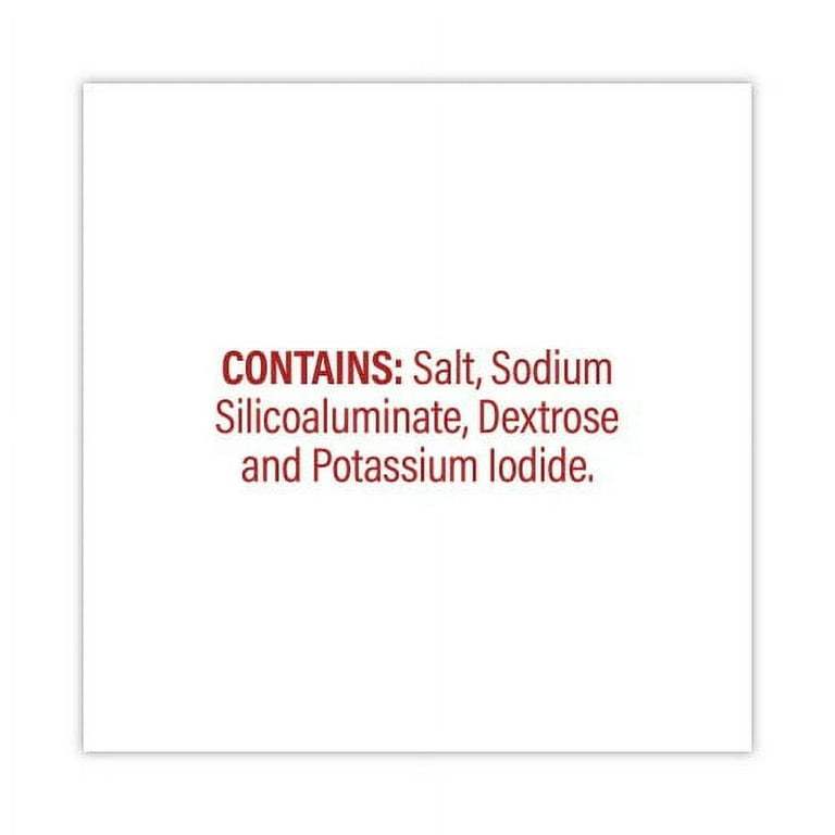 Iodized Salt Packet, 0.6 g Packet, 3,000/Carton, Ships in 1-3 Business Days Iodized Salt Packet, 0.6 g Packet, 3,000/Carton, Ships in 1-3 Business Days