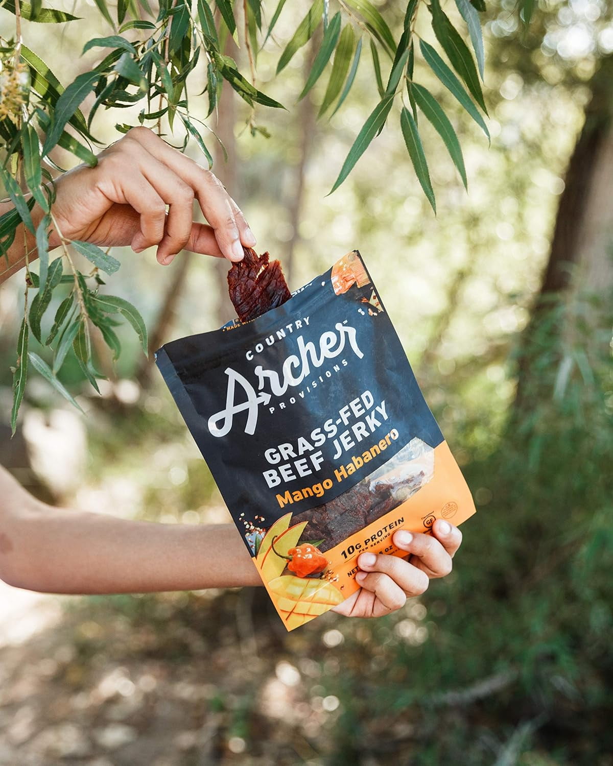 Country Archer Mango Habanero Beef Jerky 16 Ounce