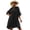 Black, variant on AJZIOJIRO Women Summer Casual Dress Solid Color Sundress Swing Dresses for Women S-XL