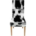 thumbnail image 2 of Dining Chair Covers Set of 6,Stretch Parsons Chair Slipcovers Universal Removable Washable Parson Chair Covers for Dining Room,Living Room,Kitchen, 2 of 6