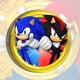 thumbnail image 3 of Broche láser de Sonic The Hedgehog, periférico de juego, pin redondo de 5,8 cm para mujeres, hombres, estudiantes de anime, regalo creativo, insignia colgante, 3 of 5