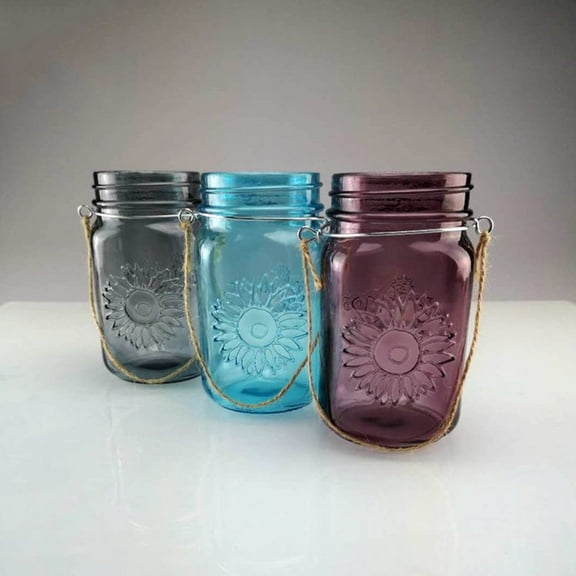 Soimiss 6Pcs Stainless Steel Wire Jar Handles with Tinplate Rope for Mason Jars