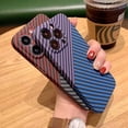 thumbnail image 5 of Funda mate de textura de fibra de carbono ultrafina de lujo para iPhone 15, 14, 13, 11, 12 Pro, XS Max, Mini, XR, 7, 8 Plus, cubierta dura de PC a prueba de golpes, 5 of 5