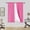 Hot Pink, variant on 1 Hot Pink Single Panel Solid Foam Lined Blackout Window Curtain Panel Treatment Drape Rod Pocket Size 63" Long R64