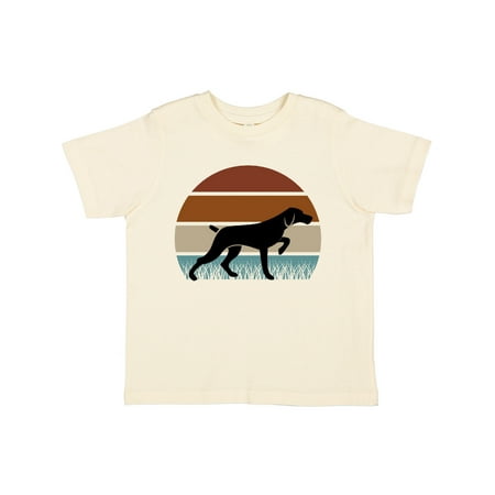 

Inktastic Hunting Dog Retro Sunset Gift Toddler Boy or Toddler Girl T-Shirt