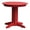 Bright Red, variant on Keystone Amish Co. Poly Composite Round Dining Table, 33 in., Dark Grey