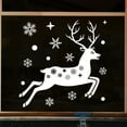 thumbnail image 4 of Merry Christmas Windows Sticker, Santa Snowman Deer Sticker Decor, Gingerbread House Window Clings for Christmas Decor, Xmas Snowflake Wall Decoration, Xmas Gift Stickers for Kids Room Doors Wall, 4 of 6