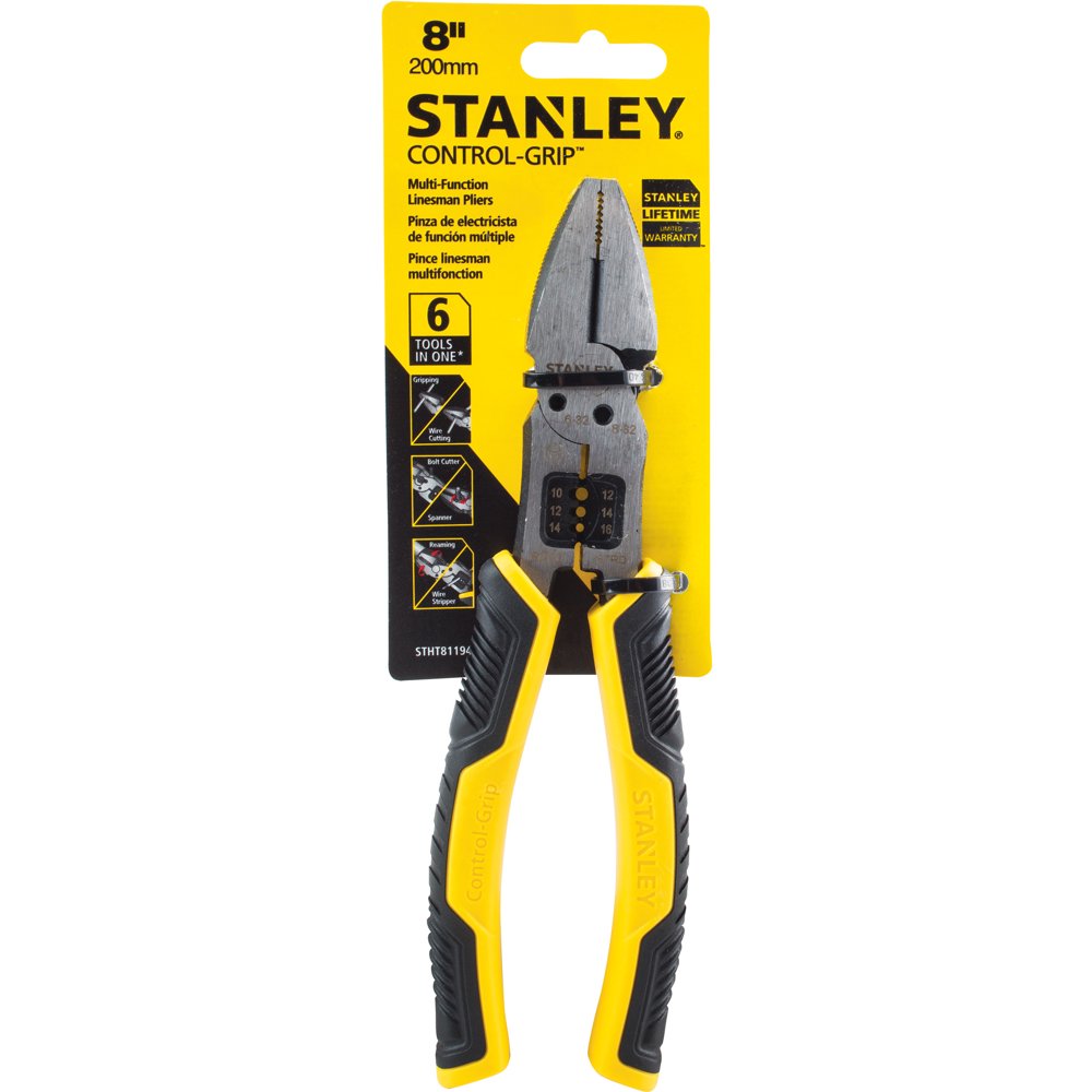Stanley STHT81194 6N1 Linesman Pliers