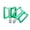 Color:Green, variant on 2pack Light weight Bicycles Pedals Professional Cycling Pedals Road Bike Pedals for Various Occasion