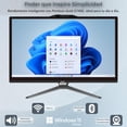 thumbnail image 3 of Computadora All In One MSI PRO AP222T 13M-068US Pentium Gold G7400 12GB 128GB SSD 21.5" IPS FHD Touch Screen W11H USB-C Teclado Mouse Altavoz + Cable USB-C negro, 3 of 6