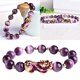 thumbnail image 2 of Pulsera de Feng Shui chino para hombres/mujeres, pulseras de abalorios de Púrpura Yuyangstore pulsera menfeng shui mujer, 2 of 8