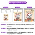 thumbnail image 5 of Merry Christmas Santa Maltese Scarf Twinkling Lights Xmas Holiday Cozy Sherpa Blanket Maltese Dog Lover Gifts Idea Warm Soft Throw Blanket - 00022, 5 of 5