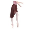 thumbnail image 6 of Ballet Skirt Dance Skirt Women Wrap Chiffon Dance Skirt Ballet Tutu Skate Skirt Buckles Ballerina, 6 of 7